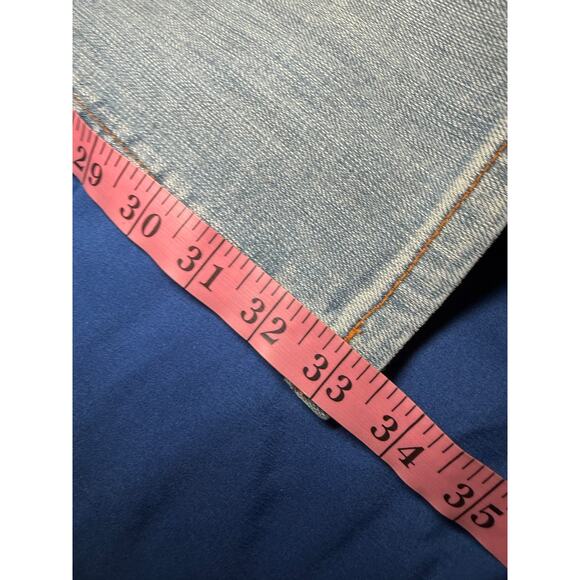 Vigoss fit bootcut light wash jeans womens 3‎ long classic grunge normcore - Picture 7 of 8